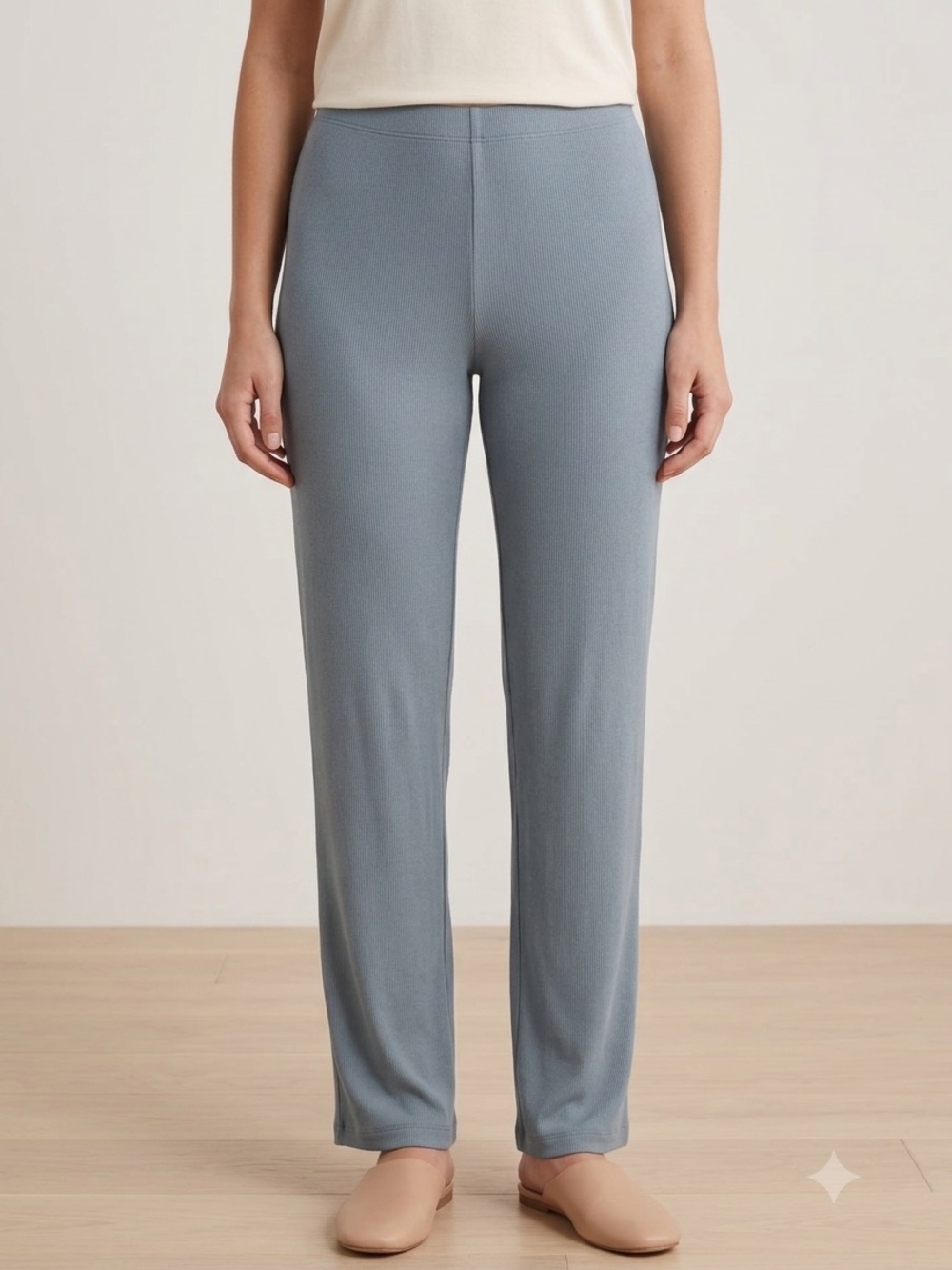 SKIMS Straight Leg Ribbed Lounge Pants Size XL